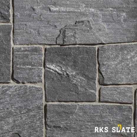 Облицовочный камень RKS SLATE Black Slate Castle