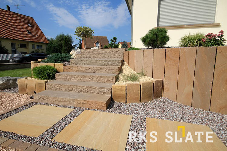 Ступени монолитные RKS Slate Belgian Multi