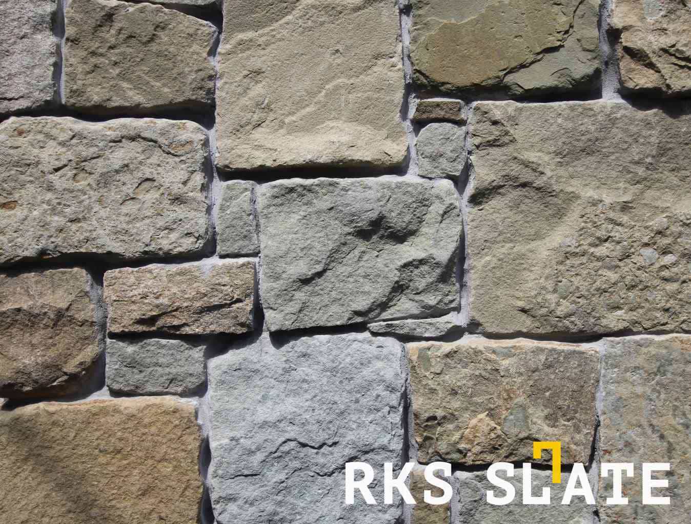 Отделочный камень RKS SLATE Sesame Yellow Quartz Castle