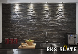3D панели RKS SLATE Кварцит Deoli Green Natural