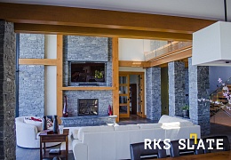 Облицовочный камень RKS SLATE Black Slate Strips