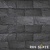 Фасадный колотый камень RKS SLATE Black Mushroom