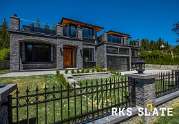 Облицовочный камень RKS SLATE Black Slate Strips