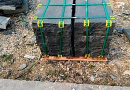 Пошаговая плита из камня Belgian Black
