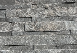 3D мозаика из камня RKS SLATE Кварцит Monsoon Black Rockface
