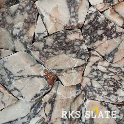 Облицовочный камень для фасада RKS SLATE Calacatta Marble Loose