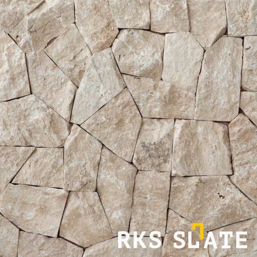 Травертин RKS SLATE Beige Loose. Идеален для создания стильного интерьера и экстерьера. Продажа с доставкой по РФ. Гарантия качества. Закажите прямо сейчас!