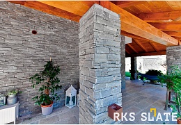 Облицовочный камень RKS SLATE Grey Quartz Strips