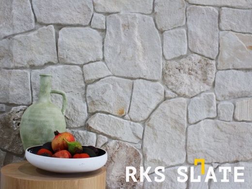 Фасадный камень RKS SLATE White Sandstone Loose