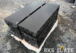 Пошаговая плита из камня Belgian Black