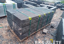 Пошаговая плита из камня Belgian Black