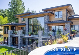 Облицовочный камень RKS SLATE Black Slate Strips
