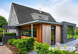 Облицовочный камень RKS SLATE Black Slate Strips