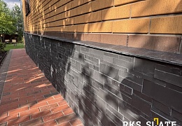 Фасадный Сланец RKS SLATE Charcoal 500x125 мм