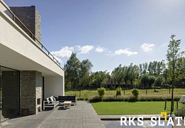 3D мозаика из камня RKS SLATE Кварцит Monsoon Black Rockface