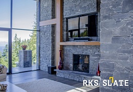 Облицовочный камень RKS SLATE Black Slate Strips