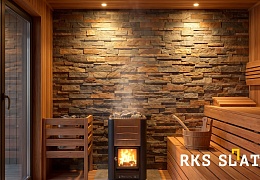 3D панели RKS SLATE Кварцит Zeera Green Natural