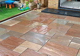 Плитка из песчаника Belgian Multi 600x300 мм