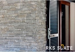 Облицовочный камень RKS SLATE Grey Quartz Strips