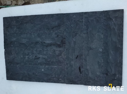 Плитка черная Belgian Black Rock (Скала)