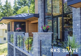Облицовочный камень RKS SLATE Black Slate Strips