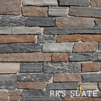 Натуральный камень для фасада RKS SLATE Lexington Strips