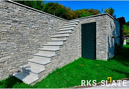 Облицовочный камень RKS SLATE Grey Quartz Strips