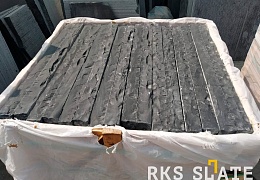 Пошаговая плита из камня Belgian Black