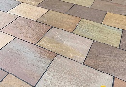 Плитка из песчаника Belgian Multi 600x300 мм