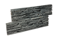 3D мозаика из натурального камня RKS SLATE Сланец Black Waterfall Rockface