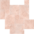 Натуральная плитка из травертина Ivory French Pattern лучшее для интерьера и экстерьера — RKS SLATE 